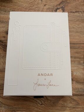 ANDAR x Laurie Lane Jet Black Woven Women's Wallet